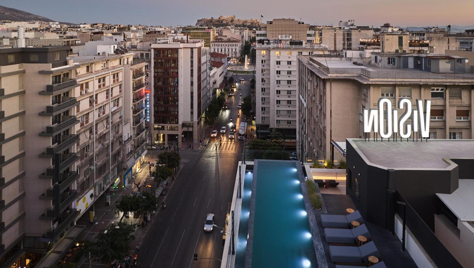 Hotel Vision Omonia, Athènes Extérieur photo
